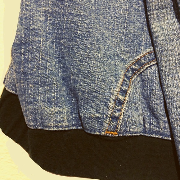 Jeans-Tapered Leg, Covered Elastic - Picture 3 of 6